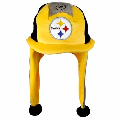 FOREVER COLLECTIBLES Forever Collectibles H10NFTH12DNGPS NFL - Mascot Dangle Hat - Pittsburgh Steelers H10NFTH12DNGPS